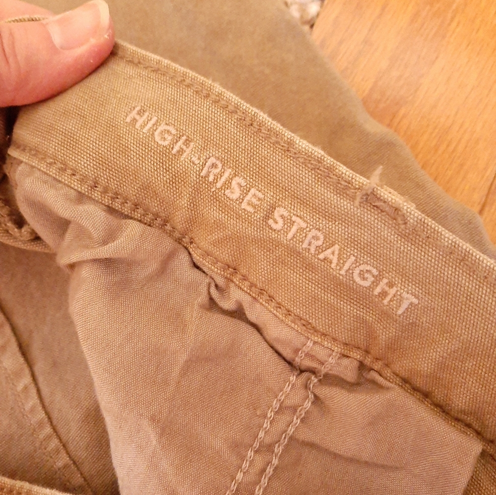 American Eagle High Rise Straight Carpenter Style Jeans size 12 - Picture 12 of 14